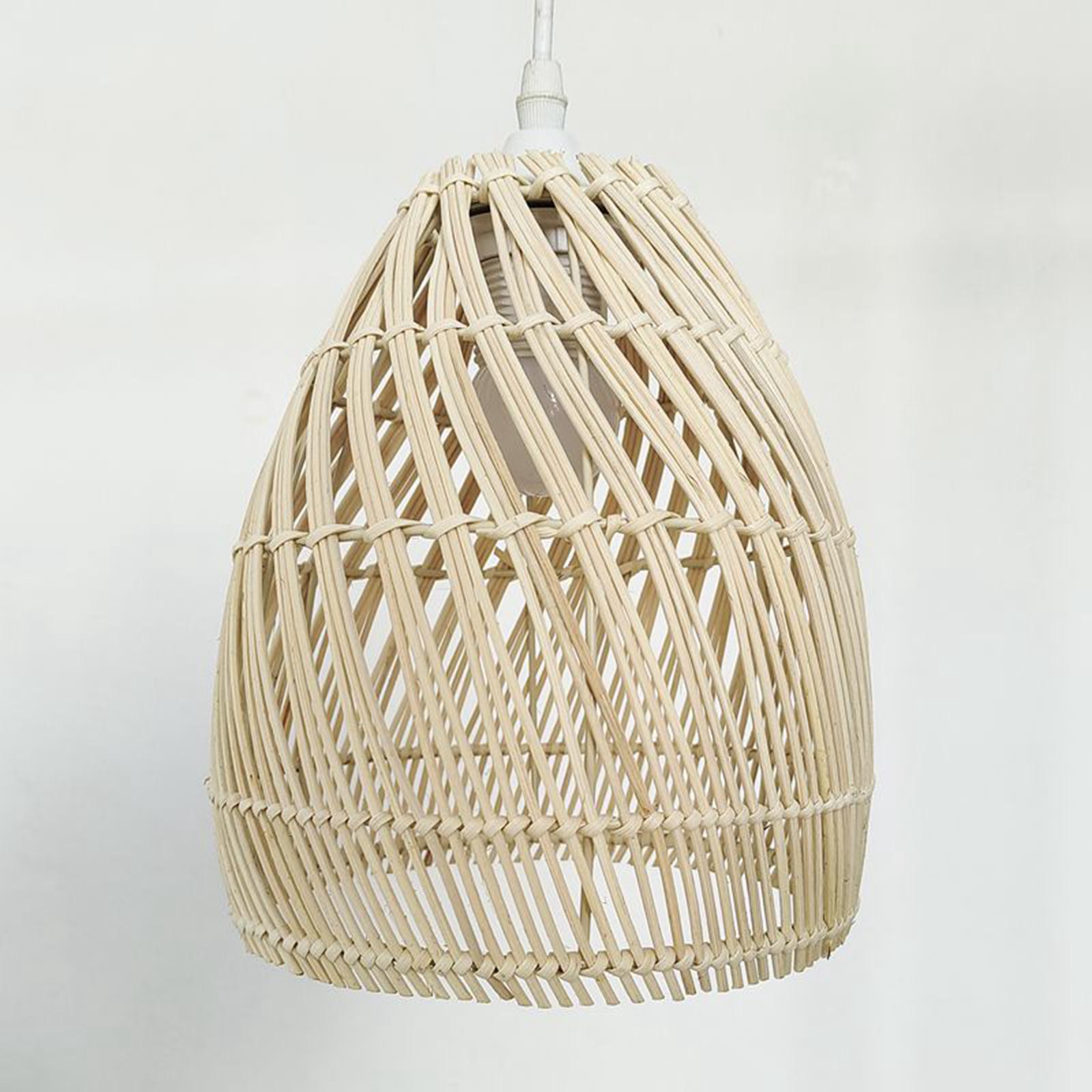 Wicker Pendant Shade - Lampenschirm für Deckenpendelleuchte, 1 Stück, Dekoration,