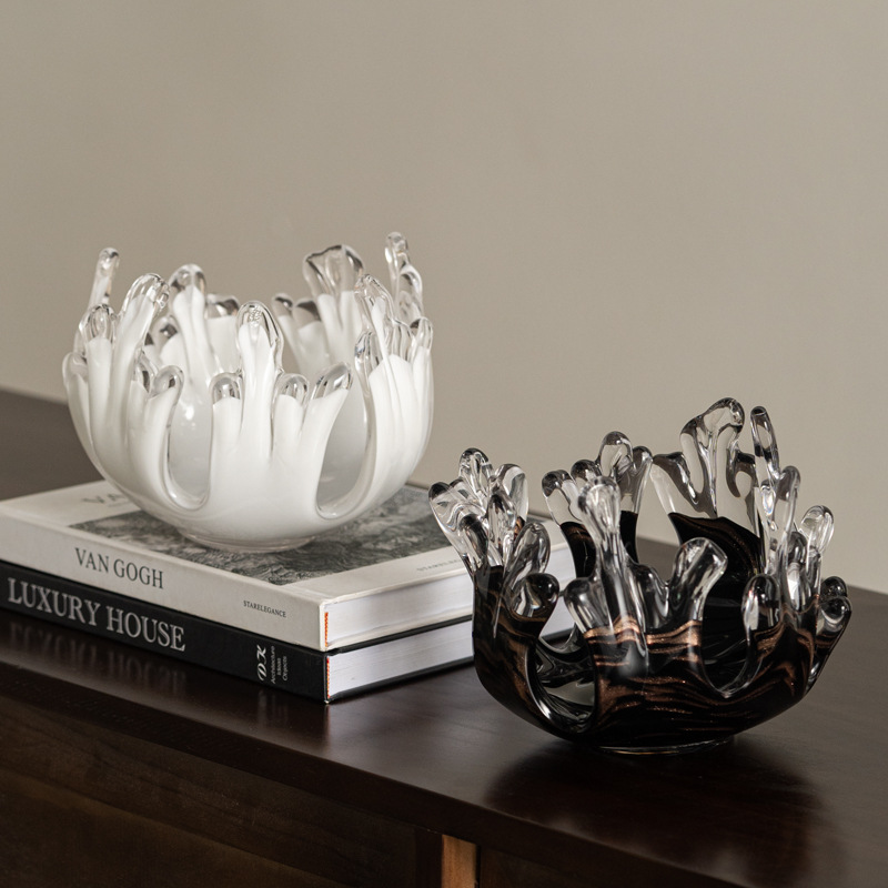 Interior Design Book - Glas Handwerk Desktop Lagerung Container Unregelmäßige