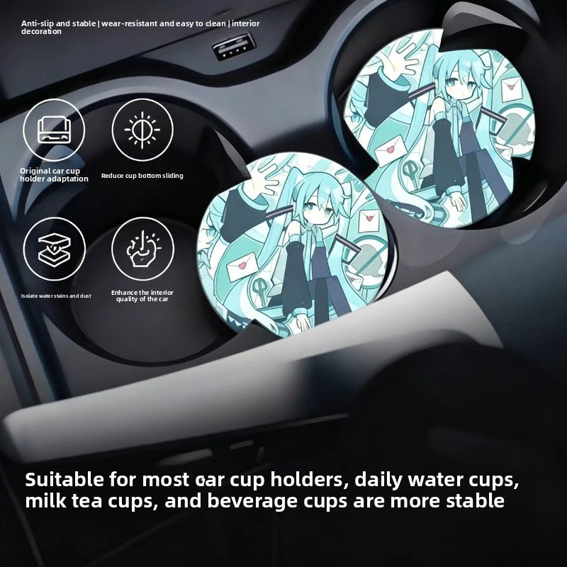 Hatsune Miku Auto-Wasserbecher – Interior Design Ai Free Bewertung und Preis