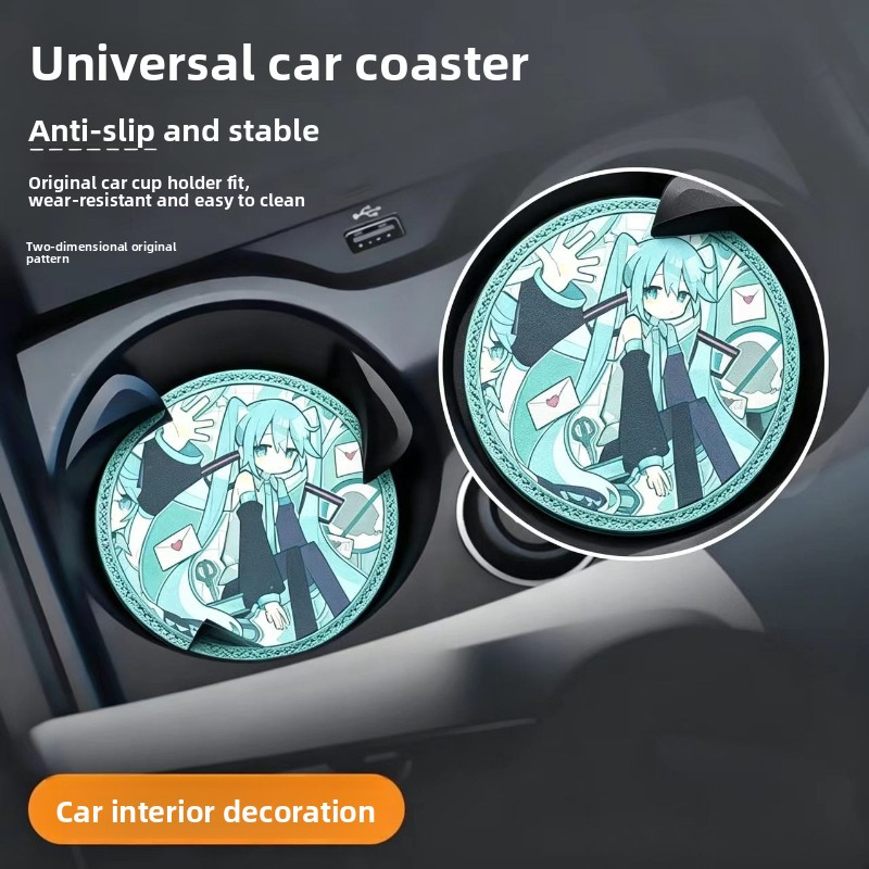 Hatsune Miku Auto-Wasserbecher – Interior Design Ai Free Bewertung und Preis