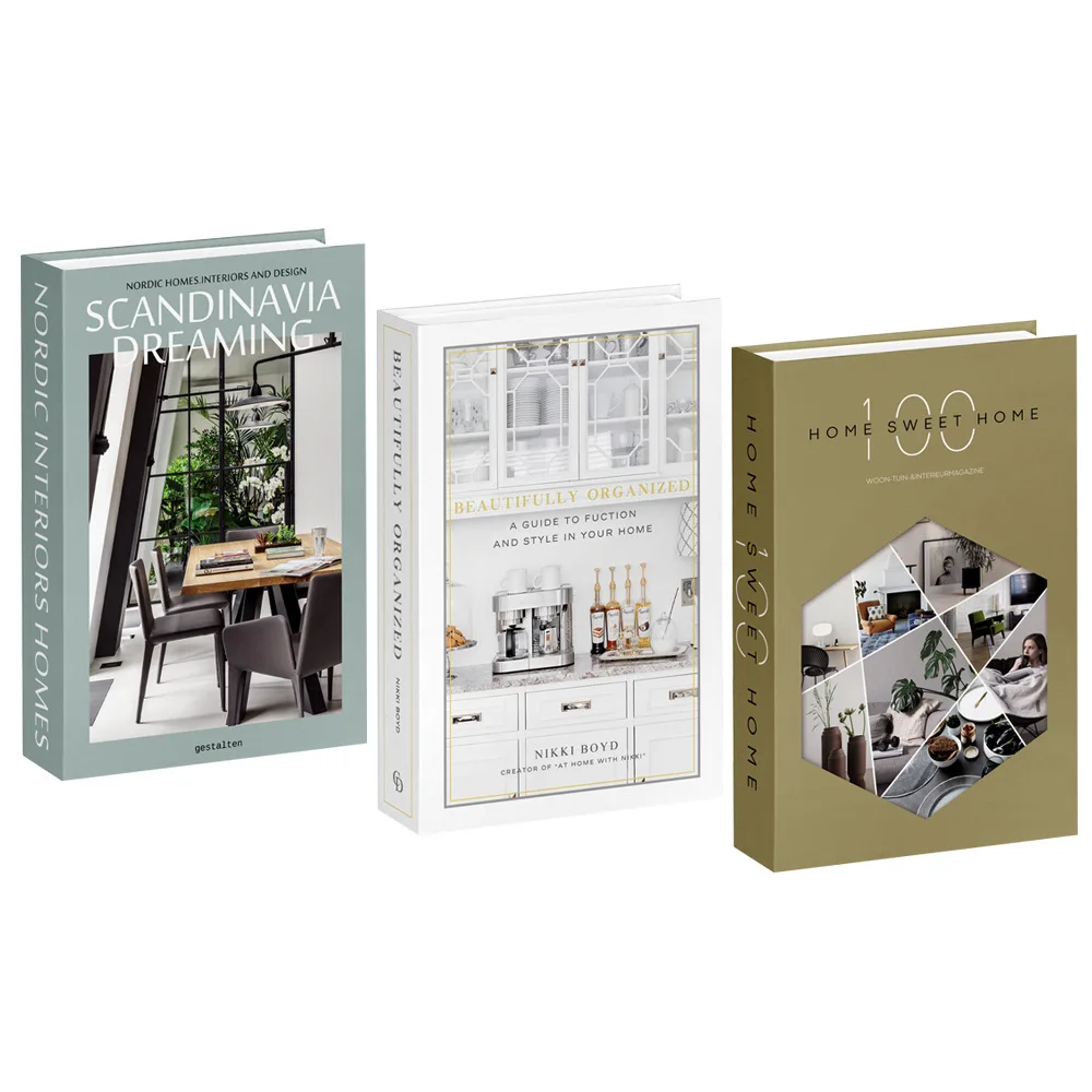 3er-Set Simulationsbücher zur  – Interior Design Book Bewertung und Preis