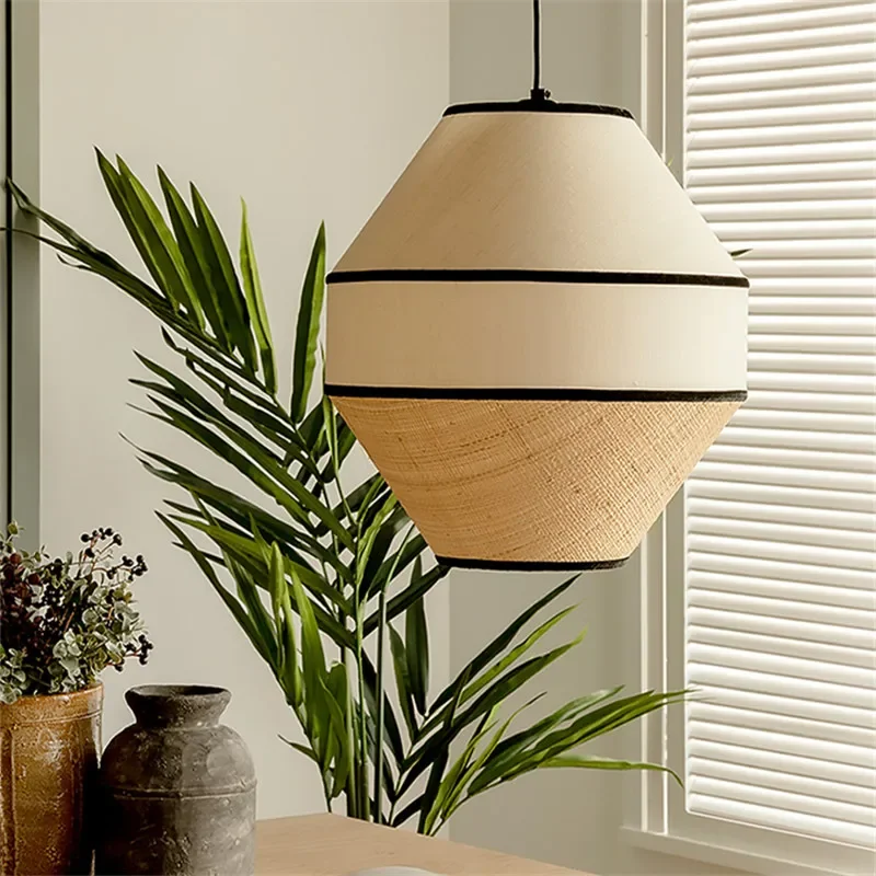 Wabi Sabi handgewebte Rattan-P – Wicker Pendant Shade Bewertung und Preis