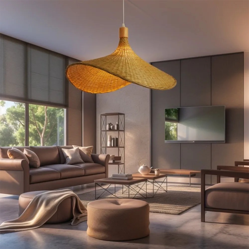 JOYINLED Gewebte Pendelleuchte – Wicker Pendant Shade Bewertung und Preis