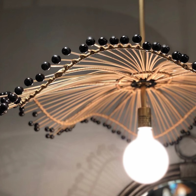 Japanischer Stil Wabi Sabi han – Wicker Pendant Shade Bewertung und Preis