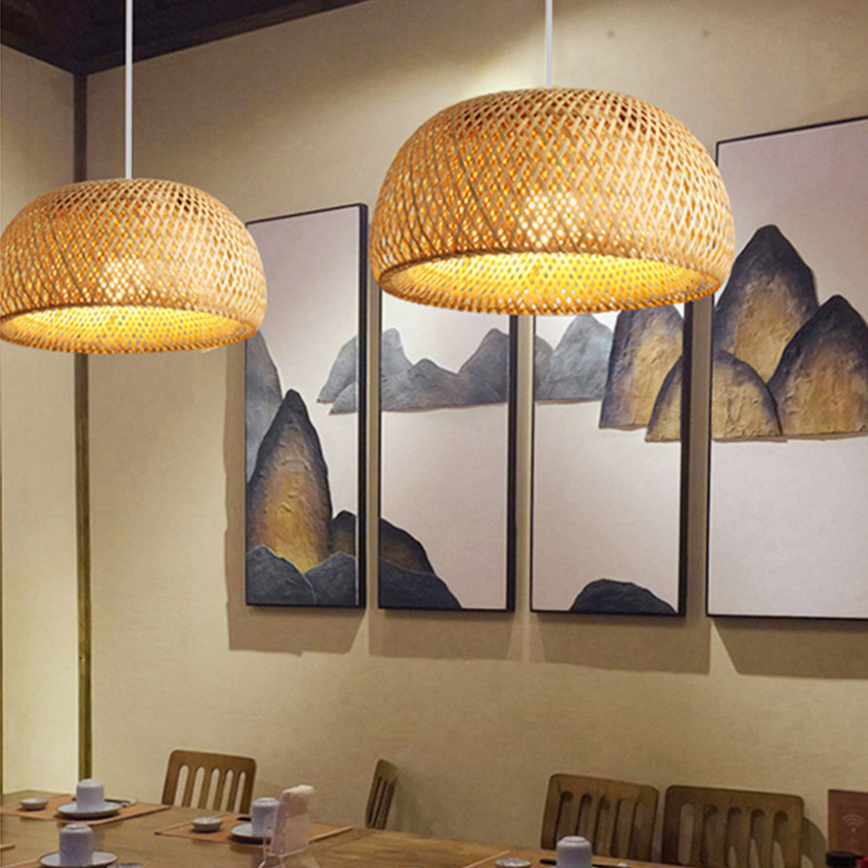 Bambuslaterne 26 cm Pendelleuc – Wicker Pendant Shade Bewertung und Preis