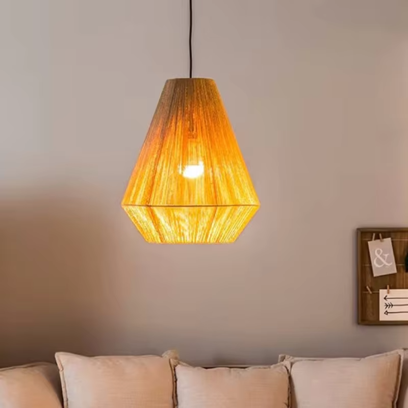 Rattan-Pendelleuchte, Boho-geo – Wicker Pendant Shade Bewertung und Preis