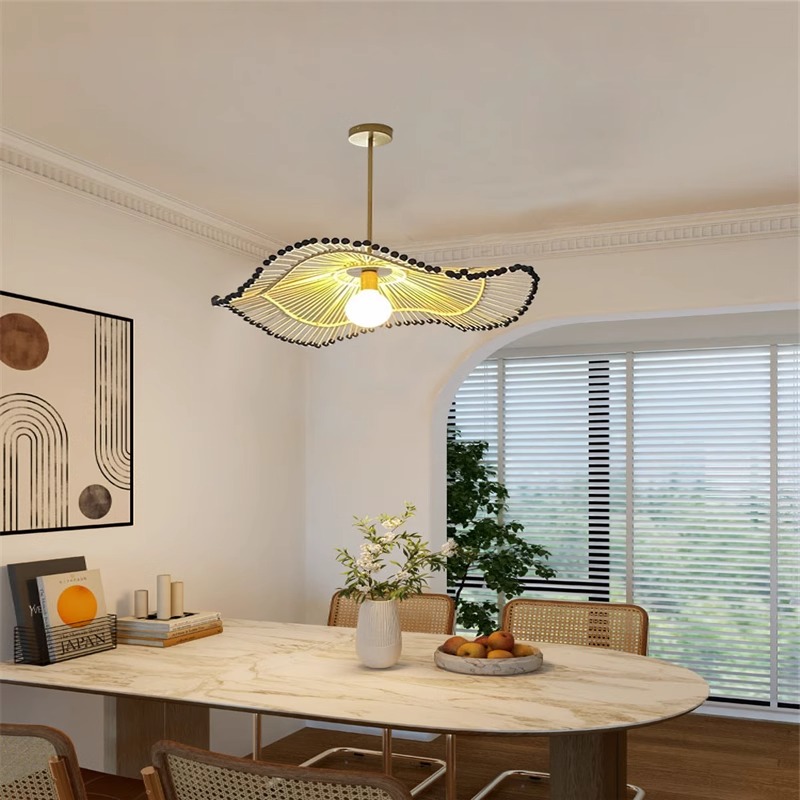 Südostasien handgewebter handg – Wicker Pendant Shade Bewertung und Preis